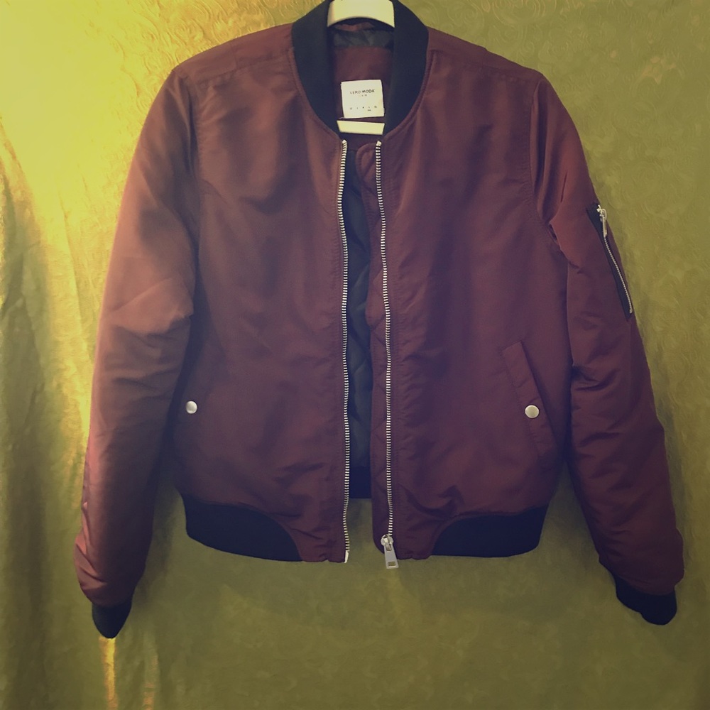 Large bomber jacket.